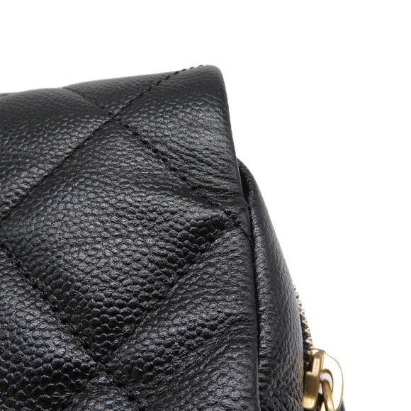 CHANEL Matelasse Chain Backpack Calfskin Black - Picture 5 of 11